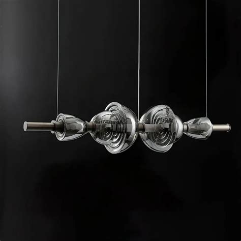 ANKUR TITAN LINEAR MODERN LED HANGING / CHANDELIER FOR DINING TABLE AND ...