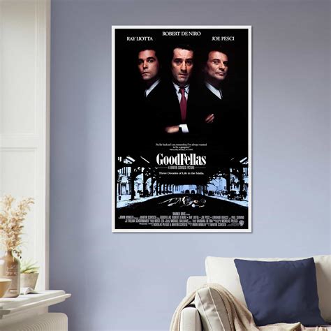 GoodFellas Movie Poster, GoodFellas Classic Vintage Movie Poster ...