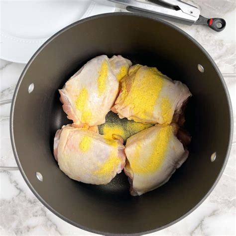 Boiling Chicken Thighs