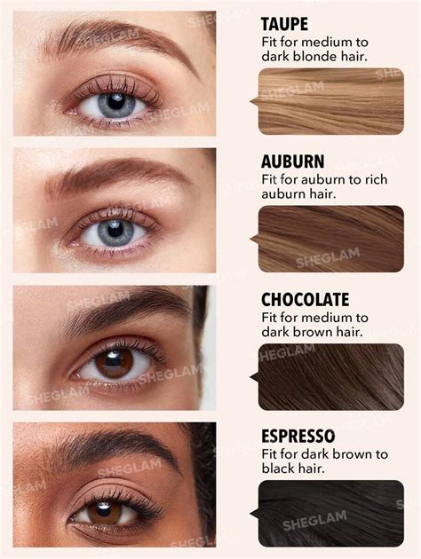 SHEGLAM So Abrowsing Brow Kit-Auburn 3 In 1 Waterproof Eyebrow Gel ...