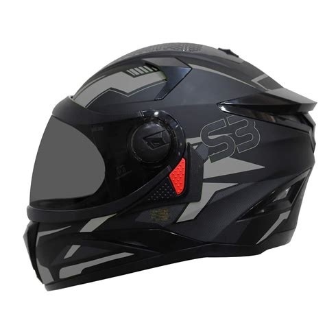 Buy Steelbird SBH-17 Terminator ISI Certified Full Face Graphic Helmet ...