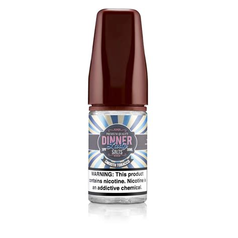 Smooth Tobacco by Dinner Lady Salts | 30ML Vape Juice | Indian Vape ...