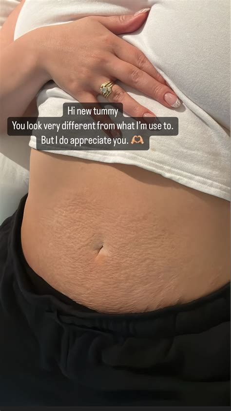 Ashley Graham shows 'very different' stomach after three babies