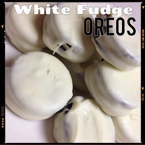 Easy White Fudge Oreos - Lou Lou Girls