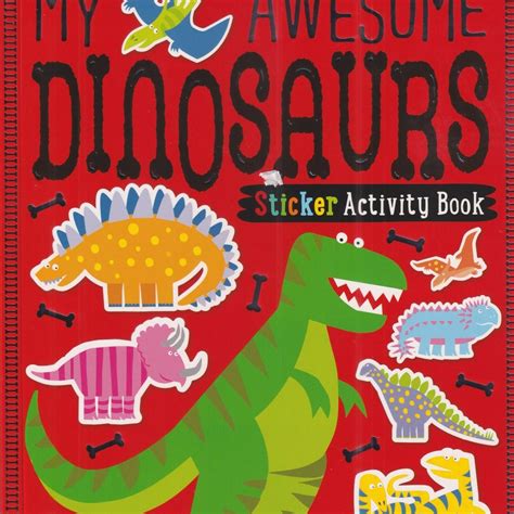 My Awesome Dinosaurs Sticker Activity Book – Children's Bookshop in Sri ...