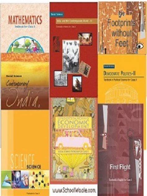 NCERT Books Set Class 10 English Medium -Binded Books Hardcover, NCERT ...