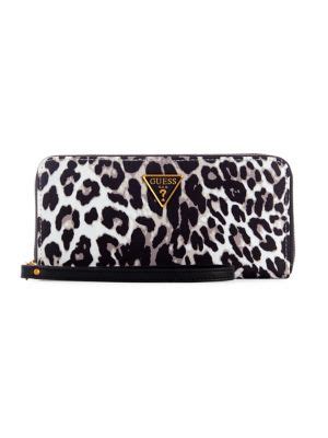 Eco Gemma Leopard-Print Wallet