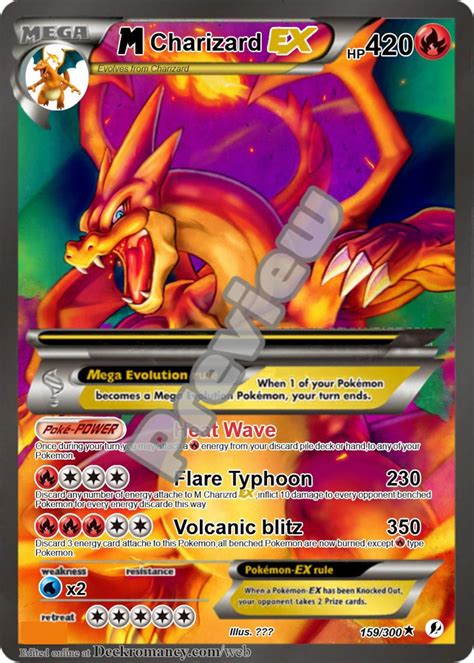 Charizard Ex Card English