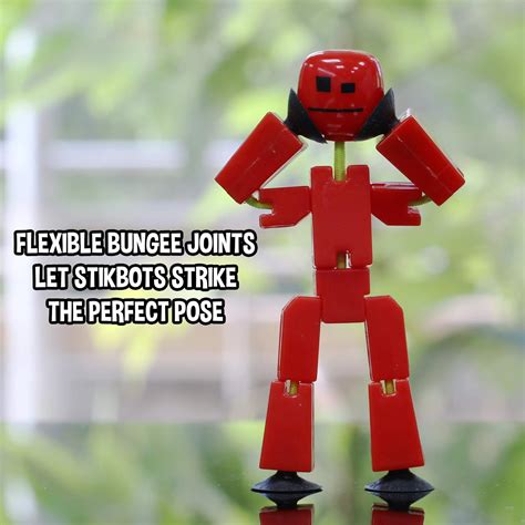 Buy Zing Stikbot 8 Solid Pink/Yellow/Light Blue/Green/Dark Blue/Purple ...