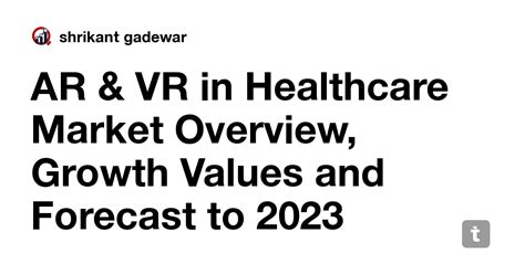 AR & VR in Healthcare Market Overview, Growth Values and Forecast to ...