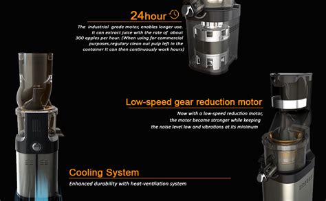 Kuvings CS600 Commercial Cold Press Whole Slow Juicer Chef