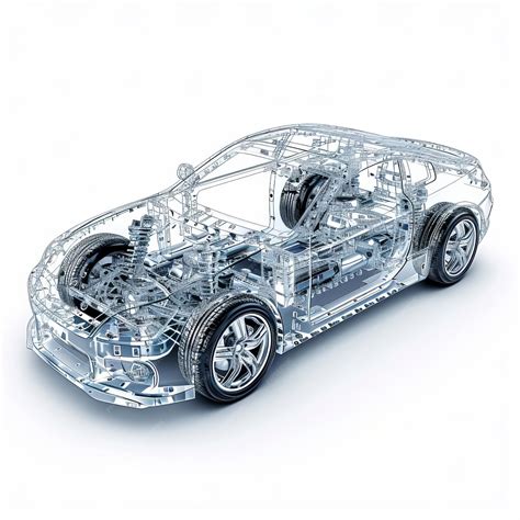 Beautiful Crystal encrusted gemstone car isolated on white background | Premium AI-generated image