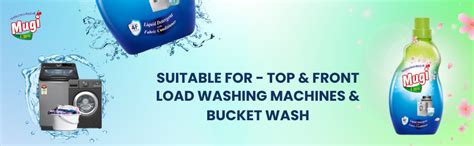 Mugi Ultra Liquid Detergent PREMIUM 1000ml combo (1+1) (Inbuilt Fabric ...