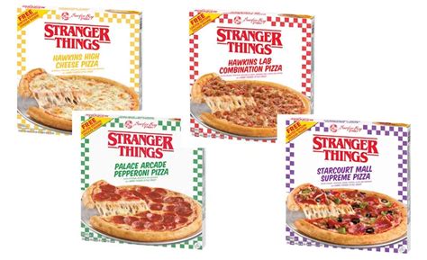 Themed Sci-Fi Frozen Pizzas : Palermo Villa Stranger Things pizza