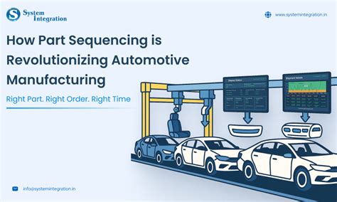 Why Automotive Part Sequencing Matters in Manufacturing?
