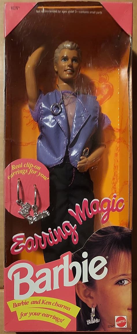 BARBIE Earring Magic Ken Doll LGBTQ Ken 1992 Mattel - Etsy