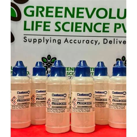 Affordable Phenolphthalein Indicator Solution Qualigens - Pure LR Grade ...