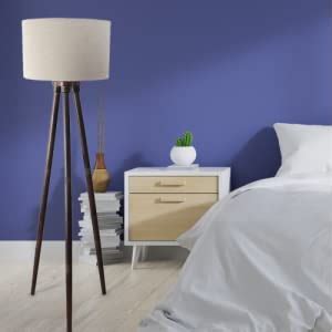 SANDED EDGE - SMARTLY PRICED Modern Design Solid Wood Tripod Floor Lamp ...