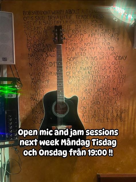 Open mic and Jam sessions, Skånegatan 59, Stockholm, Sweden, 8 ...