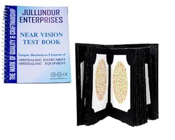 MEDIGUARD Ishihara Test Chart Book 38 Plates With Near Vision Test Book ...