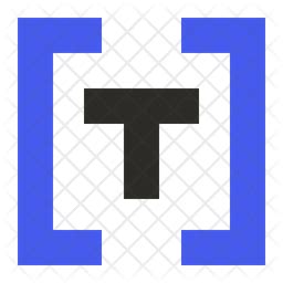 Text Box Icon - Download in Flat Style