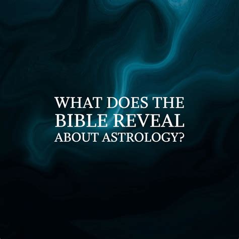 What Does the Bible Reveal About Astrology? | Genesis Bible Fellowship ...