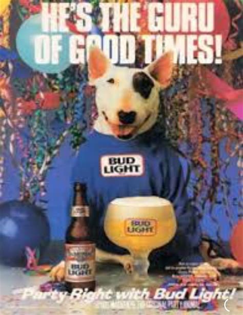 Spuds MacKenzie | Bud light, Famous dogs, 80s kids