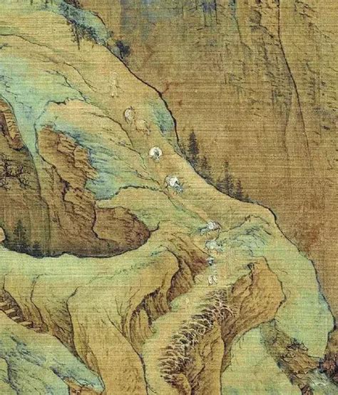 宋代青绿山水代表作《江山秋色图》，比肩《千里江山图》|江山秋色图|赵伯驹|山水_新浪新闻