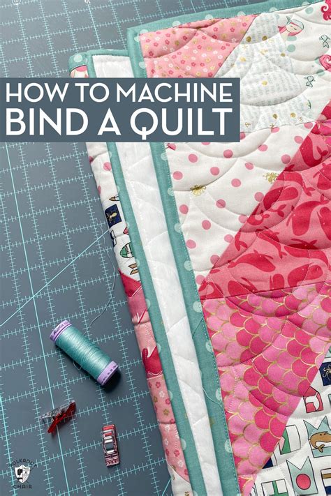 How to machine bind a quilt – Artofit