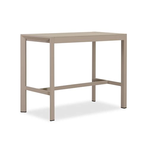 George Oliver Bar Height Table Rectangular Patio Dining Coffee Kitchen ...