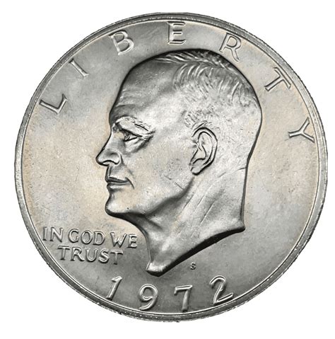 1972 Eisenhower Dollar Error List & Value