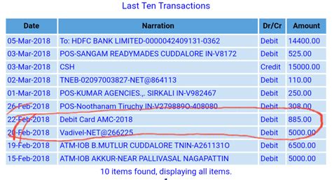 Indian Overseas Bank — forgot atm pin number
