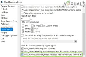 Image result for How to Edit Cheat Engine Settings without Getting a Error
