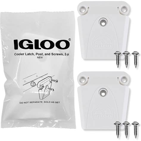 Buy Set of 2 Igloo Cooler Latch Posts & Screws (Part #24013) Online at ...