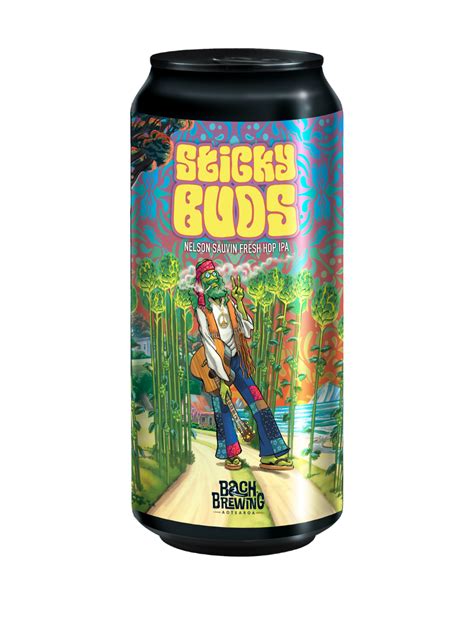Sticky Buds Fresh Hop IPA 12x440ml cans – Bach Brewing