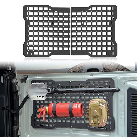 Maiker Off Road Tailgate Storage Panel Tailgate Molle Panel Steel ...