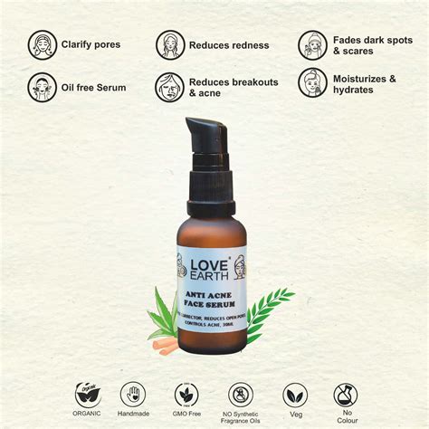Buy LOVE EARTH ANTI ACNE SERUM Online & Get Upto 60% OFF at PharmEasy