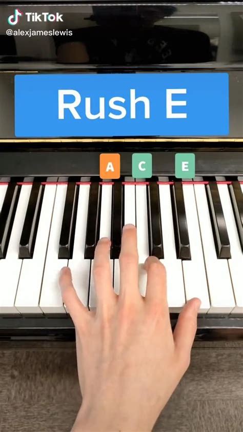 Image result for Rush E Piano Tutorial