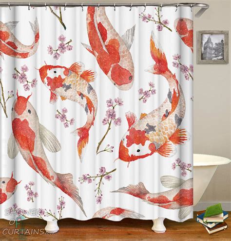 Fish Shower Curtains Collection | Shower of Curtains