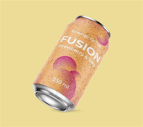 "Fusion" Energy Drink Packaging. :: Behance