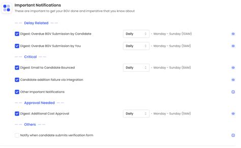 Manage Email Notification Preferences | SpringVerify Help