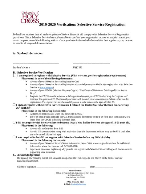 Image result for FAFSA Selective Service