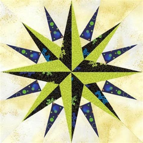 Image result for Compass Quilt Pattern