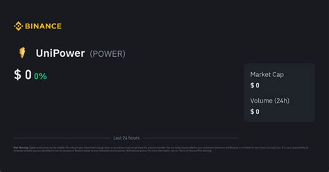 UniPower Price Today | POWER to USD Live Price, Market Cap & Chart