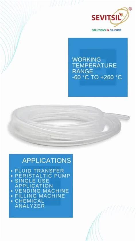 Silicone Transparent Tube Manufacturer from Mehsana