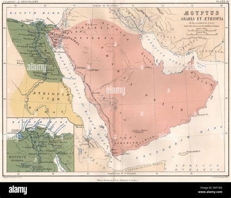 Old Arabian Desert Map Antique Maps Of The Arabian Peninsula Barry