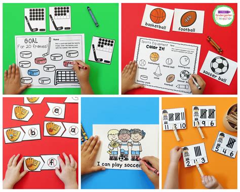 Sports Materials for Kindergarten 的图像结果