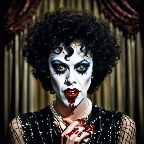 rocky horror picture show tim curry Dr Frank-N-Furter as a 1920s ...