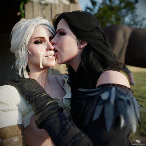 Yen licking cum from Ciri face (Fenrir's Revenge) : u/MelanieAvr