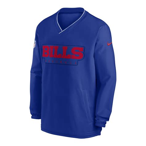 Buffalo Bills Nike Sideline Pullover Windbreaker – The Bills Store